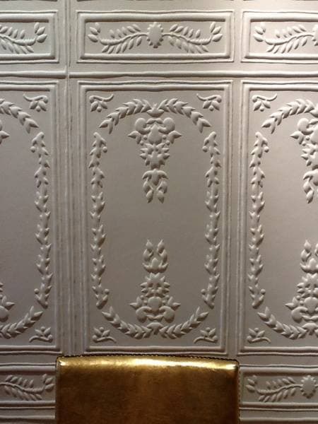 Classic floral relief decorative panel
